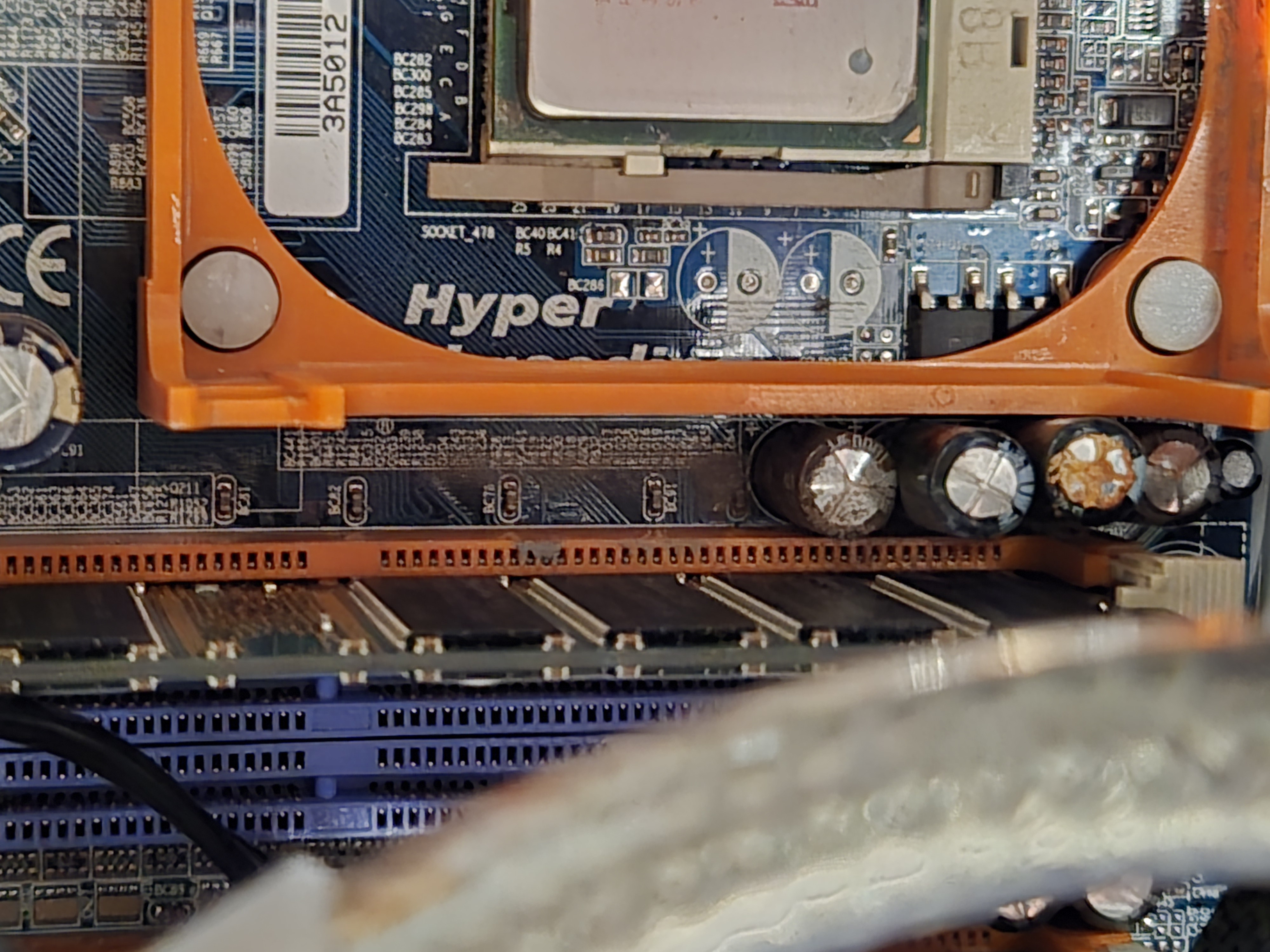 Leaking Caps